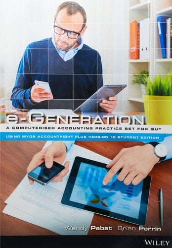 Egeneration - a MYOB Practice Set Custom for Qut Only