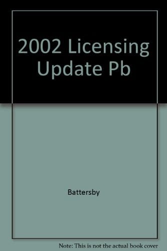 Licensing Update 2002