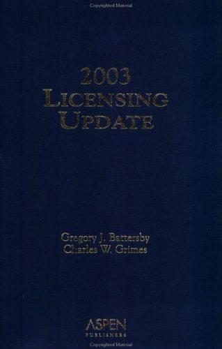 Licensing Update 2003