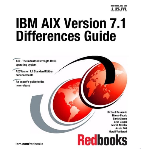 IBM AIX Version 7.1 Differences Guide