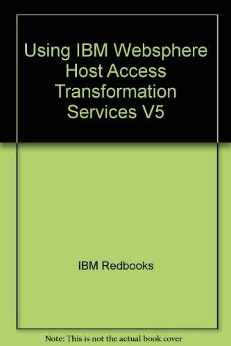 Using IBM WebSphere Host Access Transformation Services
