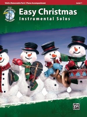 Easy Christmas Instrumental Solos For Strings Level 1 Violin