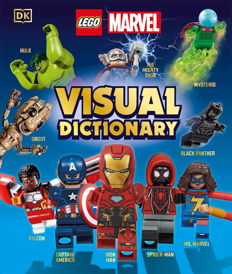 Lego Marvel Visual Dictionary (Library Edition) Without Minifigure