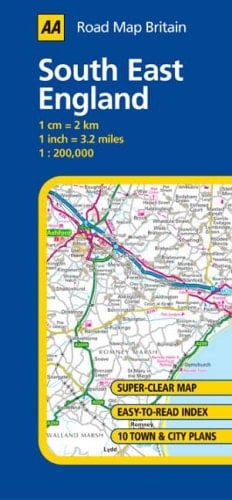 Road Map Britain 03 South East England 1 : 200 000 AA Automobile Association