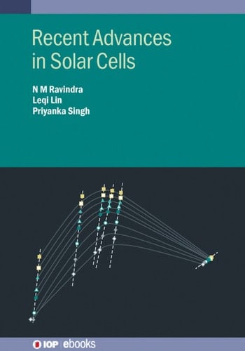 Recent Advances in Solar Cells