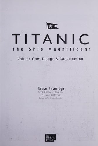 Titanic - The Ship Magnificent Vol II