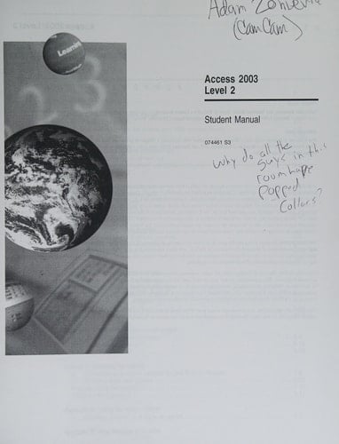 Access 2003