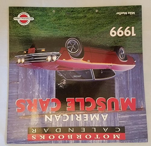 Cal 99 Motorbooks Calendar American Muscle Cars Calendar