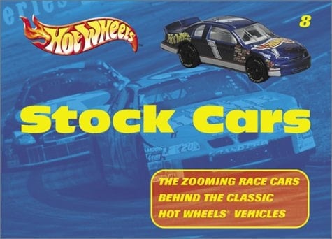 Hot Wheels Stock Cars Book and Toy Set