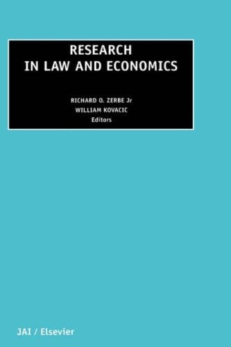 Research in Law and Economics