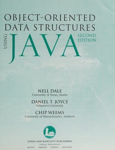 Object-oriented Data Structures Using Java