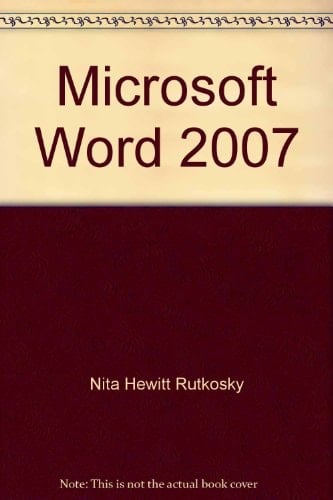 Microsoft Word 2007