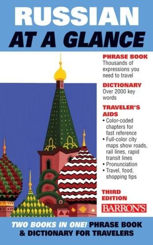 Russian at a glance: phrase book & dictionary for travelers