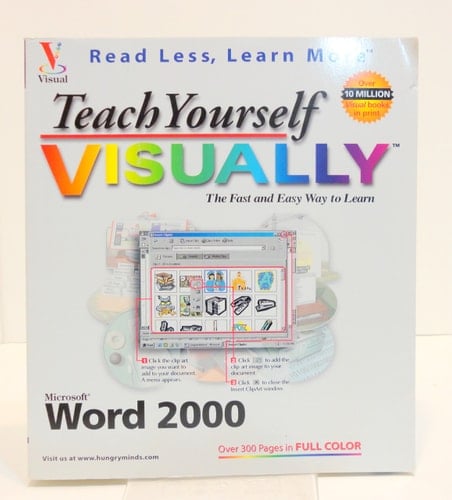 Teach Yourself Microsoft Word 2000 VISUALLY (Idg's 3-D Visual Series)