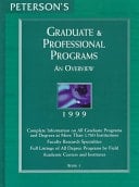 Peterson's Graduate Programs 1999