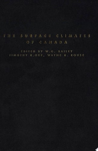Surface Climates of Canada
