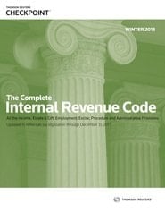 The Complete Internal Revenue Code Winter 2018