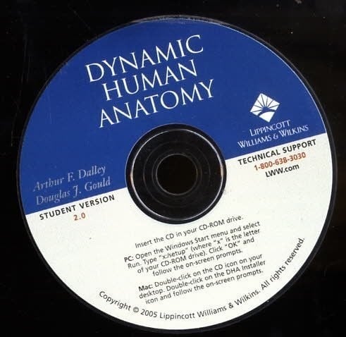 Dynamic Human Anatomy Institutional Network CD-ROM (Electronic Supplement to Grant's Atlas of Anatomy)
