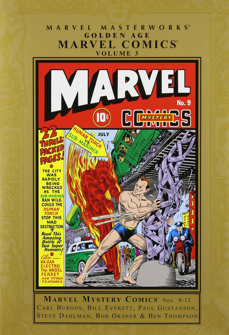 Marvel Masterworks Golden Age Marvel Comics - Volume 3