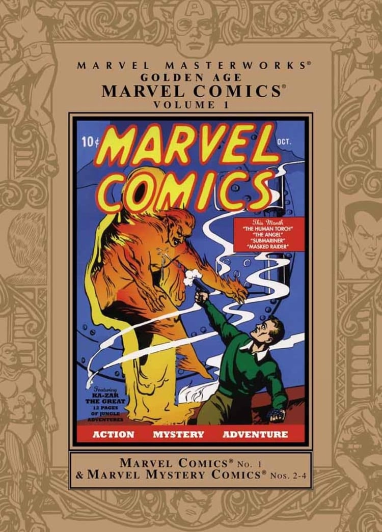 Marvel Masterworks Golden Age Marvel Comics Volume 1
