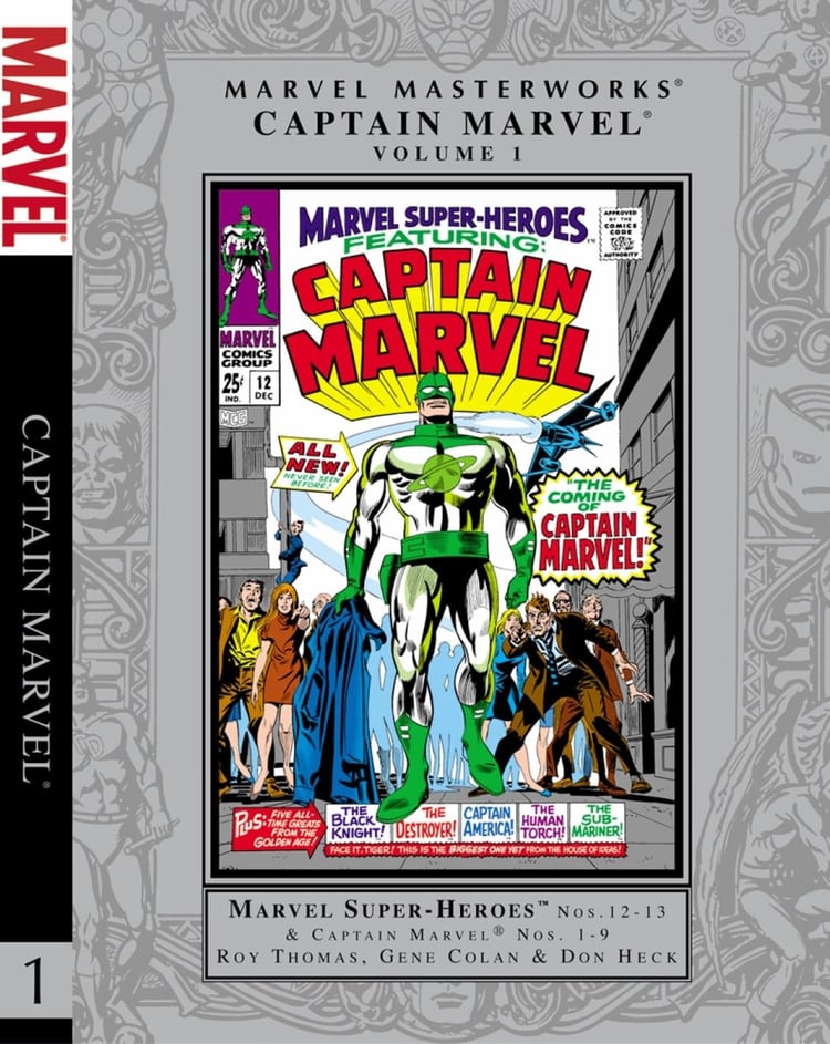 Marvel Masterworks Captain Marvel - Volume 1