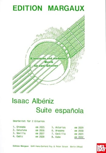 Cuba arranged for 2 guitars No. 8 from Suite Espanola
