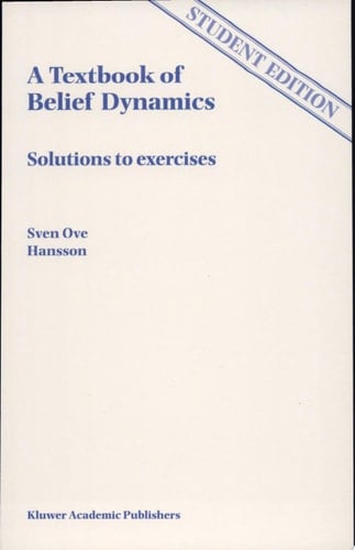 Hansson: A textbook solutions to exerc.