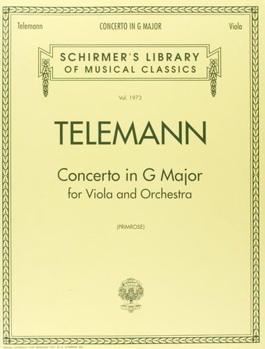 Concerto in G Schirmer Library of Classics Volume 1973
