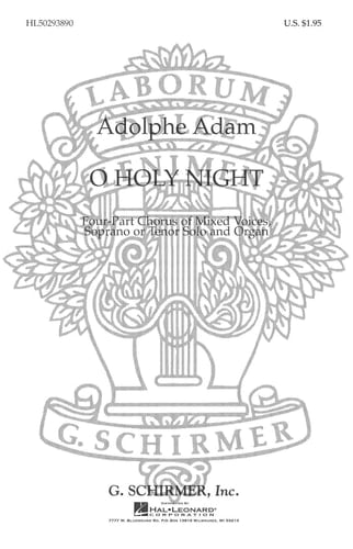 O Holy Night with Organ Cantique de Noel Soprano and Tenor Solo