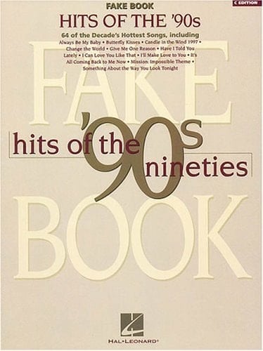 Hits of the '90s Fake Book