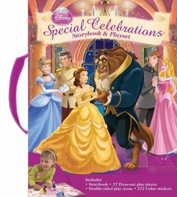 Disney Princess Royal Celebrations Storybook And Playset