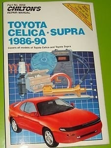 Chilton's Toyota Celica Supra, 1986-90