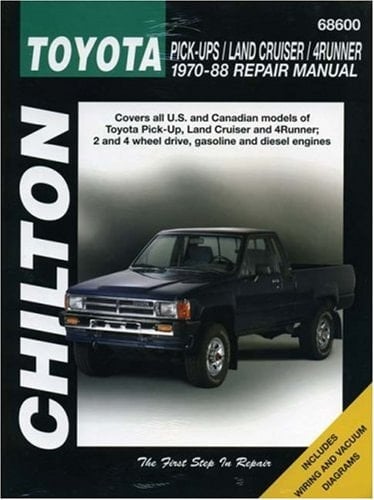 Chilton's Toyota Trucks, 1970-88 Repair Manual