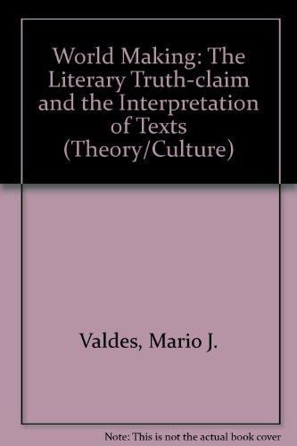 World-Making: The Literary Truth-Claim and the Interpretation of Texts (Heritage)