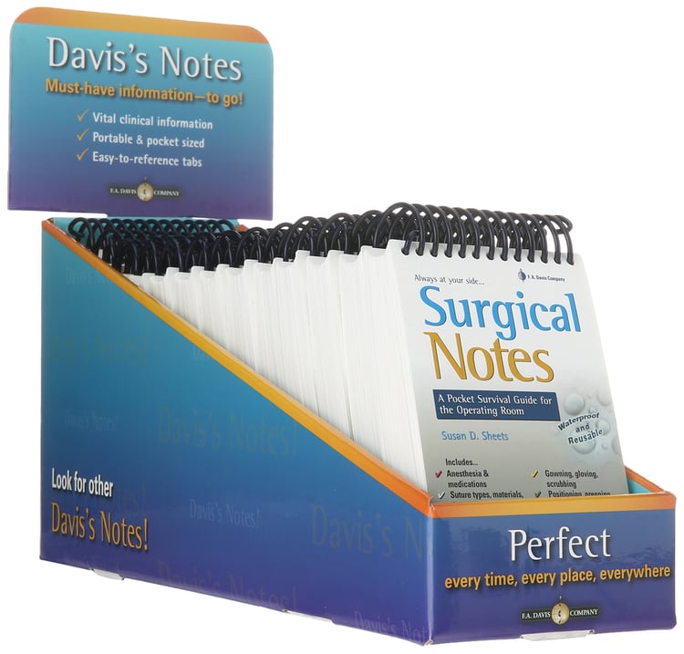 POP Display Surgical Notes Bakers Dozen A Pocket Survival Guide for the Operating Room