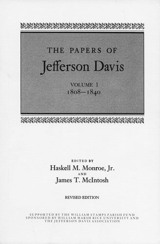 The Papers of Jefferson Davis, 1861 (Papers of Jefferson Davis)