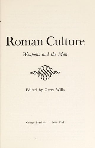 Roman Culture