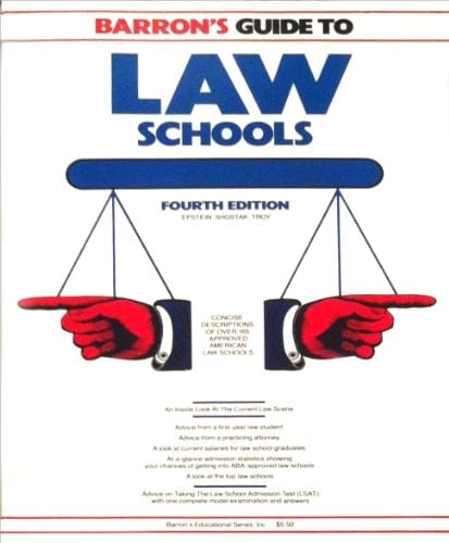 Barron's guide to law schools