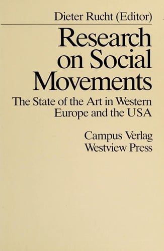 Research on Social Movements: The State of the Art in Western Europe and the USA
