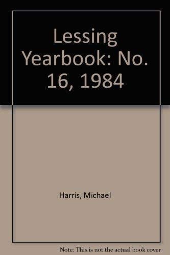 Lessing Yearbook XVI