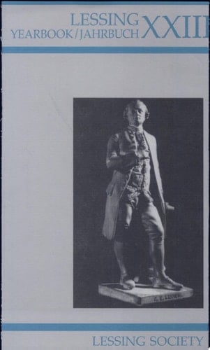 Lessing Yearbook XXII