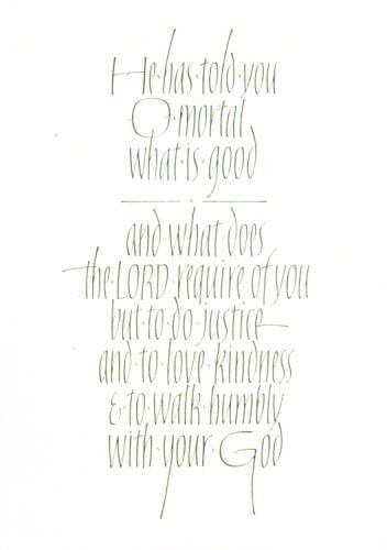 Walk Humbly with Your God