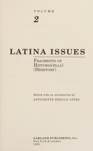 LATINA ISSUES (Ella)