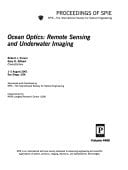 Ocean Optics: Remote Sensing and Underwater Imaging (Proceedings of Spie)