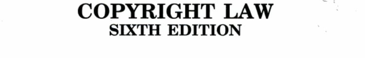 Copyright Law 2003 Cumulative Supplement