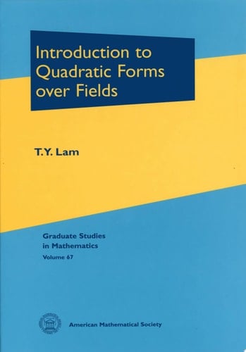 Introduction to Quadratic Forms over Fields