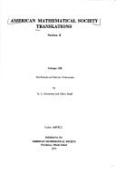 Two Papers on Special Functions (American Mathematical Society Translations, Series 2, Volume 108)