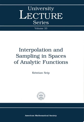 Interpolation and Sampling in Spaces of Analytic Functions
