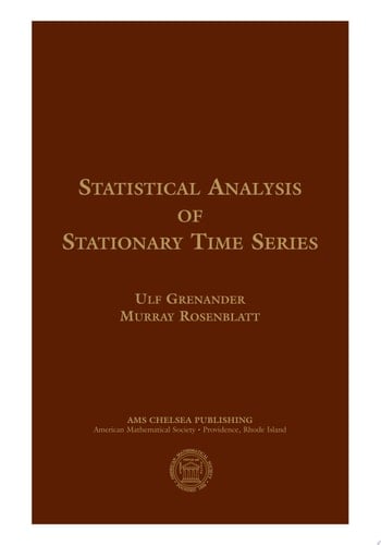 Statistical Analysis of Stationary Time Series