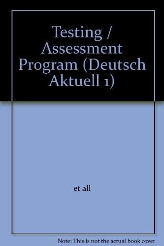 Testing / Assessment Program (Deutsch Aktuell 1)